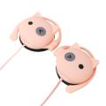 Stylish KN-313 Cartoon Stereo Earphone Carton Design Wired Headphone. 