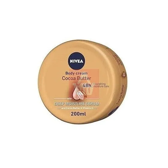 Nivea%20Cocoa%20Butter%20Body%20Cream%20With%20Deep%20Moisture%20Serum,200ml%20-%20Image%202
