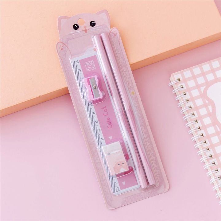 5Pcs/Set%20Pupils%20New%20Semester%20Children's%20Day%20Gifts%20Eraser%20Stationery%20Set%20Pencil%20Sharpener%20Pencil%20-%20Image%204