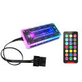 Controller Lighting Music Fan Controller Computer Case Fan for Desktop PC RGB Remote Controller DC12V 5A Chassis Fan Intelligent.