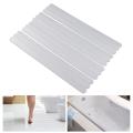 12pcs Anti Slip Rubber Bath Mat 20x2cm Transparent Non Slip Shower Strips Flooring Safety Tape Mat PVC Anti Slip Bathroom Strip. 