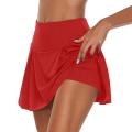 Womens Sports Shorts Tennis Skirt Girls Female Gym Short Dance skirt Running Fitness Yoga Shorts Pantskirt Anti-emptied 2  1. 