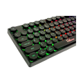 Pc Power K87 RGB Black Wired Gaming Keyboard with Bangla. 