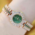 women watch famous luxury brands Crystal Diamond Stainless steel Small Ladies Watches For Woman WristWatch. 
