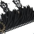Goth Witch Headpiece Goth Headband Black Queen Tiaras baroque Black Queen Gothi Halloween. 