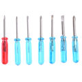 7 Pcs/set blue 45mm x 3mm mini small cross screwdriver set repair tool Encounter. 