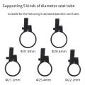 For Air Tag Bike Reflective Tail Light Bicycle Rack for Tail Safety Warning Lamp Bike Rear Reflector Yellow Easy to Use.
