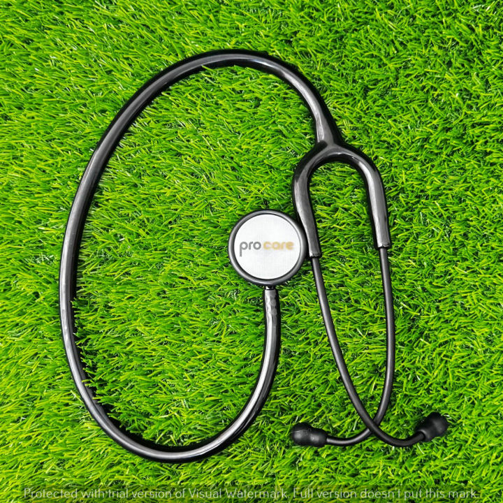 Procare%20_Classic%20Stainless%20Steel%20Stethoscope%20-Black%20-%20Image%204