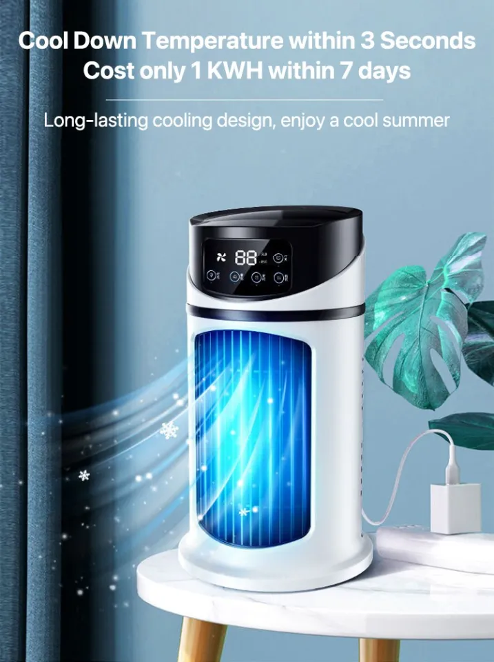 New Portable Cold Air Conditioner Air Cooler Fan Water Cooling Fan