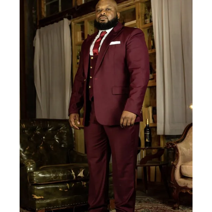 Men%20Suits%20Slim%20Fit%203%20Piece%20Big%20And%20Tall%20Burgundy%20Suits%20For%20Wedding%20Male%20Blazer%20Set%20Vest%20Pant%20Plus%20Size%20Full%20Men's%20Clothes%20Outfit%20-%20Image%202