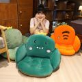 Lumbar Support Pillow All-Inclusive One-Piece Cushion Floor Cushion Integrated Floor Cushion Tatami Chair Cushion Office Long-Sitting Backrest. 