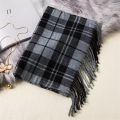 180*35cm Luxury Brand fashion classic lattice men soft scarf cashmere plaid scarves shawl UNISE wraps pashmina headband muffler. 