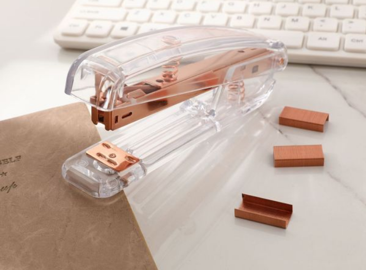 Rose Gold Stapler