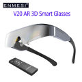 ENMESI V20 AR Smart Glasses All-in-One 3D 4K Display Headset Steam Computer Not VR Virtual Reality Metaverse Games.
