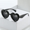 Jelly Heart-Shaped Sunglasses Heart-Shaped Sunglasses Bread Heart Shape Sunglasses Vintage Heart Eyewear Y2k Heart Bread Sunglasses Heart Sun Glasses.