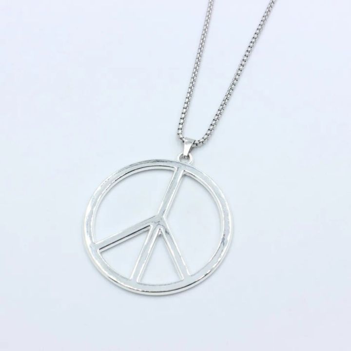 Peace%20Sign%20Necklace%20Hippie%20Necklace%20For%20Men%20Women%20Stainless%20Steel%20Chain%20Necklace%20Peace%20Charms%20Jewelry%20Gift%20-%20Image%204