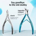 Toenail cutter opening non-slip long handle 1 piece professional toenail cutter for thick ingrown nails wide trimmer.