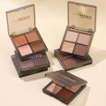 HDKD New Four Color Eyeshadow Palette ins Affordable Student Pearlescent Matte Waterproof Beginner Douyin Internet Red.