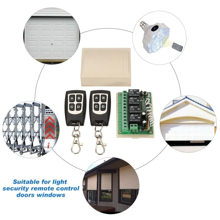 12V%204CH%20Channel%20433Mhz%20Wireless%20Remote%20Control%20Switch%20-%20Image%204