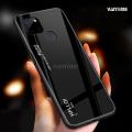 Vantime for Realme C21Y / Realme C25Y Case Gradient Phone Back Hard Glass Cover. 