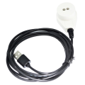 USB to Optical Interface IRDA Near Infrared IR Magnetic Adapter Serial Cable for Meter Readiing.