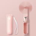 JISULIFE F8x Handheld Fan Mini Portable Electric USB Rechargeable Fans 4800mAh Silent Small FAN with Power Bank and Flashlight Function For Home Cooling Outdoor.