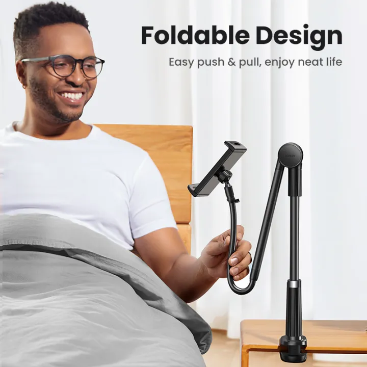 UGREEN%20Phone%20Tablet%20Stand%20iPad%20Holder%20for%20Bed%20iPad%20Mount%20Stand%20Gooseneck%20Tablet%20Stand%20Holder%20for%20Desk%20Video%20Re-cording%20Laying%20Down%20Rotating%20Swivel%20Swing%20Arm%20for%20iPad%20Pro%20iPhone%20Samsung%20Tabs%20Fire,%2012.9''%20-%20Image%208