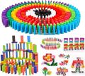 Wooden Blocks Dominoes Game Toys for Kids 5 Years+,Wooden Building Blocks Set & Kids Activity Toys for Kids Boys & Girls (Pack of 100 Pieces).