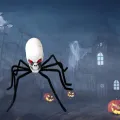 Poseable Spider Prop for Halloween Realistic Halloween Spider Decoration for Haunted House Flexible Spooky Skull Head Spider Ornament Perfect for Festive Season Buy Halloween Skull Head Spider. 