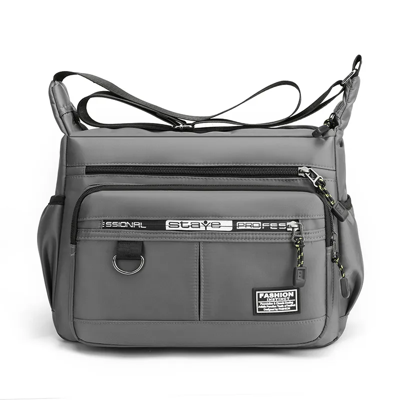 Men's Messenger Bag Oxford Waterproof Shoulder Bag Fashion ...