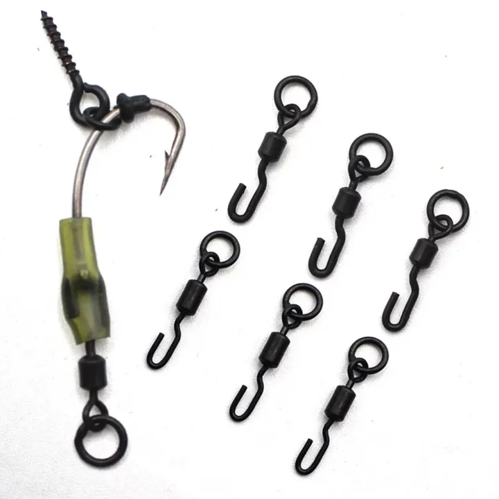 20Pcs Fishing Tools Rig Tackle Quick Change for Carp Rig for Ronnie Rig ...