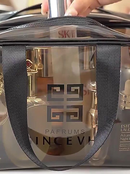Beg Solek Penjagaan Kulit Kosmetik GINCEVHY Multipurpose Cosmetics Skincare Makeup Toiletries Travel Bag Multipurpose Cosmetic Bag Organizer