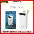 REMAX RPP-522 20W+22.5W PD+QC Powerbank 30000 mah Portable Smart Multi-compatible Fast Charging Power Bank 30000mah-BLUE. 