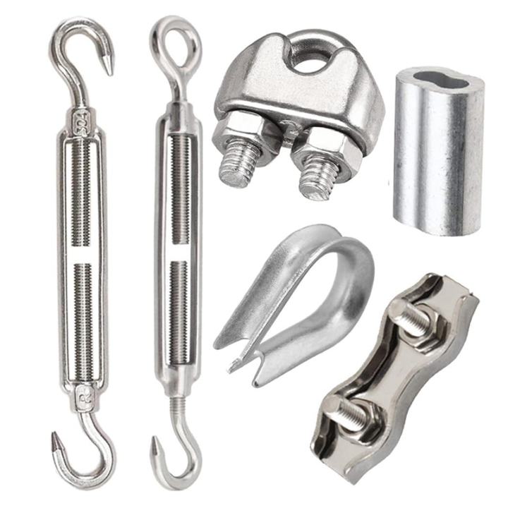 30%20Turnbuckle%20M5%20Wire%20Tensioner%20Set%20With%20Turnbuckle%20Wire%20Rope%20Clamp%20Thimbles%20Press%20Clamp%20For%20Tightening%20-%20Image%207