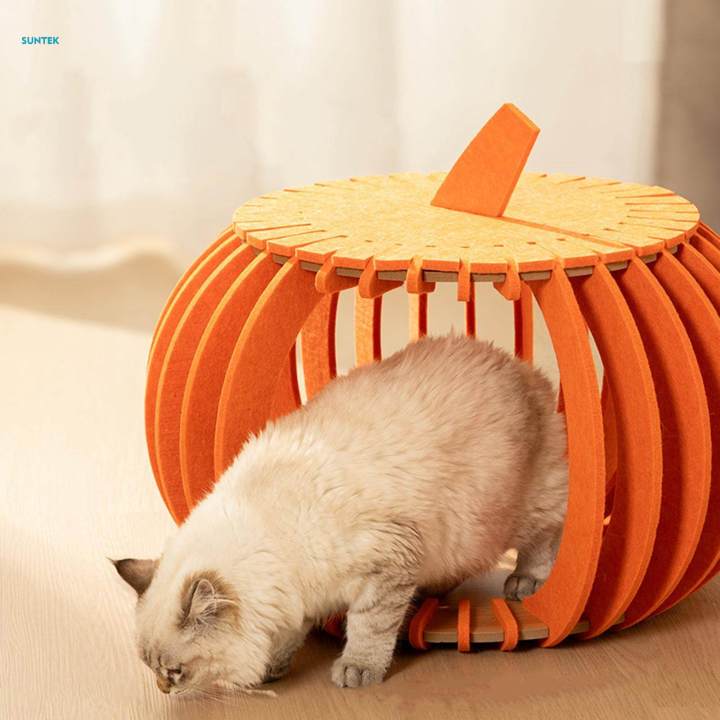 Bed%20Felt%20Pet%20Bed%20for%20Indoor%20Cats%20Portable%20Cat%20House%20Cat%20Hideout%20for%20Kittens%20-%20Image%203