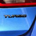 3D Metal Chrome Zinc Alloy Car Emblem Stickers Modified Accessories Metal Turbo Badge Sticker Car Styling Auto 3D Emblem Badge Sticker for All Cars Truck SUV.
