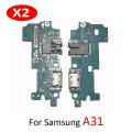 【2023】 USB Charger Port Dock Board For Samsung A31 A315F A315G A315N A315 Phone New Charging Connector Plate Jack Flex Cable With IC. 