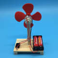 Elementary School Student Self made Simple Science Experiment DIY Handmade Material Pack Technology Small Manufacturing Electric Fan.