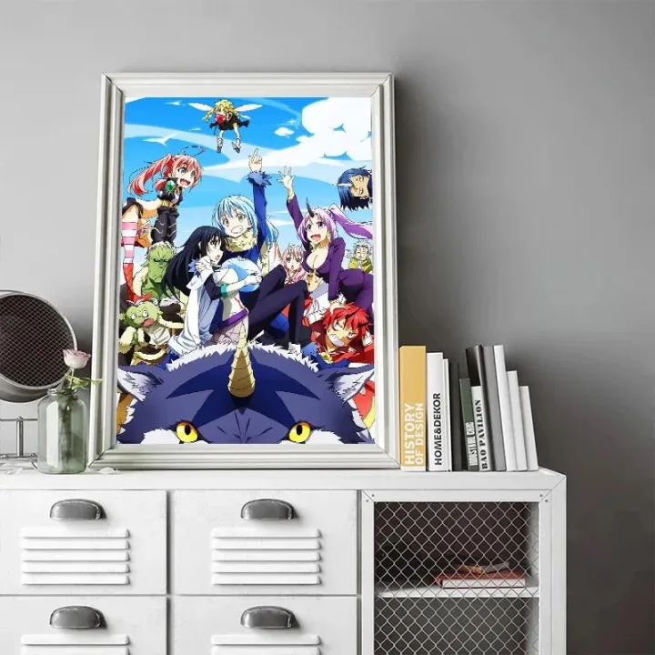 Rimuru%20Tempest%20Slime%20Anime%20Character%20Posters%20Prints%20Canvas%20Painting%20Manga%20Wall%20Art%20Picture%20for%20Living%20Room%20Home%20Cuadros%20Decor%20-%20Image%204