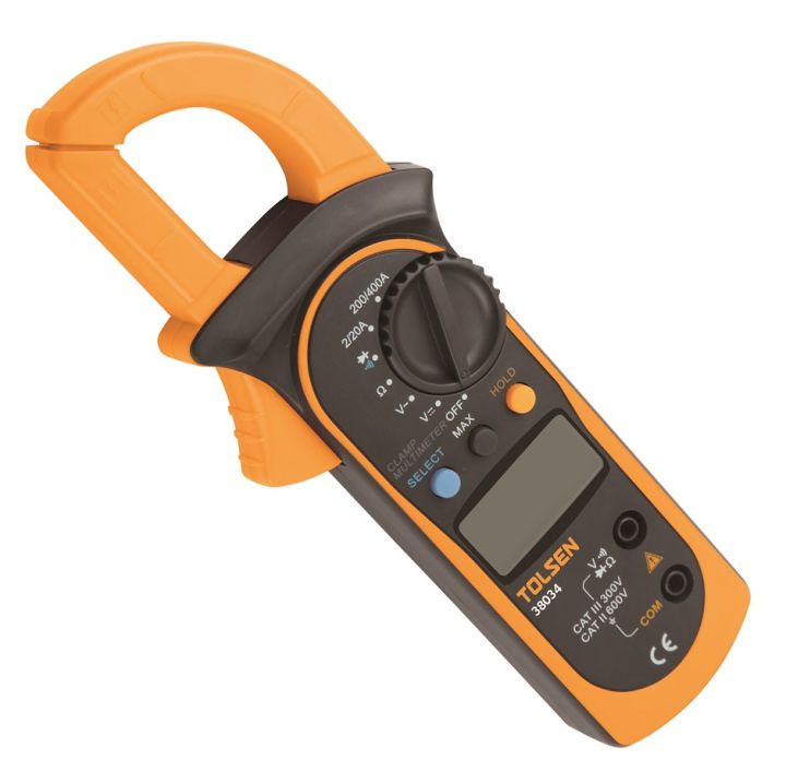 TOLSEN Digital Clamp Multimeter with Case 38034 - Kings Trading
