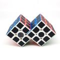 Cube Twist Double 3x3 Connected Carbon Fiber Magic Cube Speed Cube Puzzle Toy For Kids Boys Gift Magic Toys Brain Teasers. 