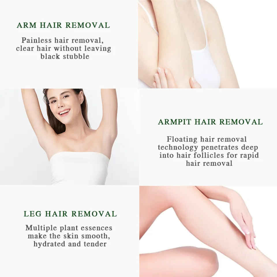 Aloe Vera Fast Hair Removal 60g Painless Underarm Body Face Private Areas  Hairs Remove Depilatory Wax Women Men Skin Care | Daraz.com.bd