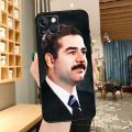 Saddam Hussein Phone Case For iPhone 13 12 11 14 15 Pro Max XS X XR 8 7 Plus SE 2020 12 13 Mini Back Cover.
