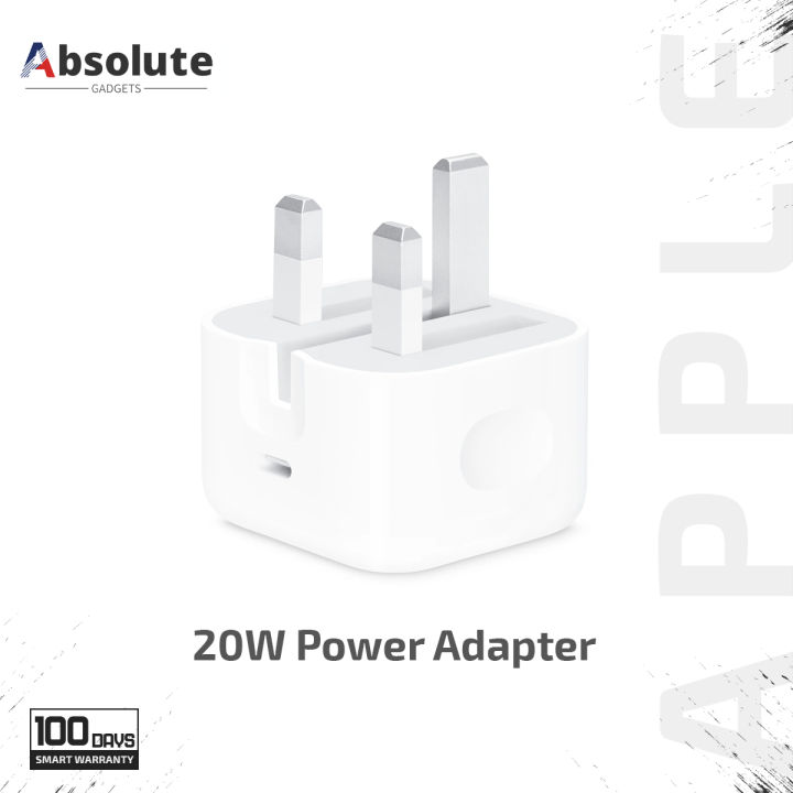 Apple%2020W%20USB.C%20Power%20Adapter%20FOR%20iPhone%2013/12/11/X%20-%20Three%20pin%20-%20Image%202