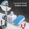 Soap Holder for Kitchen Sink,soap Stand,soap Tray for Kitchen Sink Bathroom Stainless Steel (Made in India).
