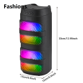 Fashions Affordable 3000W Bluetooth Speaker Dual 4 inch Speaker Stereo Outdoor Portable Subwoofer 5.0 Wireless Speaker Led light Rechargeable.