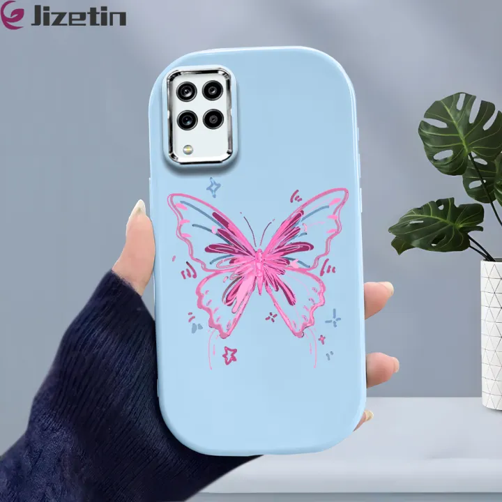 Jizetin%20for%20Samsung%20A12%20A12%205G%20M12%20Back%20Cover%20Line%20Purple%20Butterfly%20Bright%20Lens%20Frame%20Candy%20Soft%20Rubber%20Phone%20Cases%20-%20Image%202
