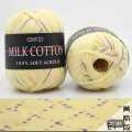 Milk Cotton Yarn for Hand Knitting Knit 3 Ply 120m Soft Baby Warm DIY Yarn for Hand Knitting Toys Crochet 100% Acrylic. 