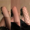 Womens Long Fishnet Thigh Long Socks Fishnet Pantyhose Tights Female Summer Legging Stocking.