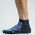 Blank Star Ankle Socks For Men. 